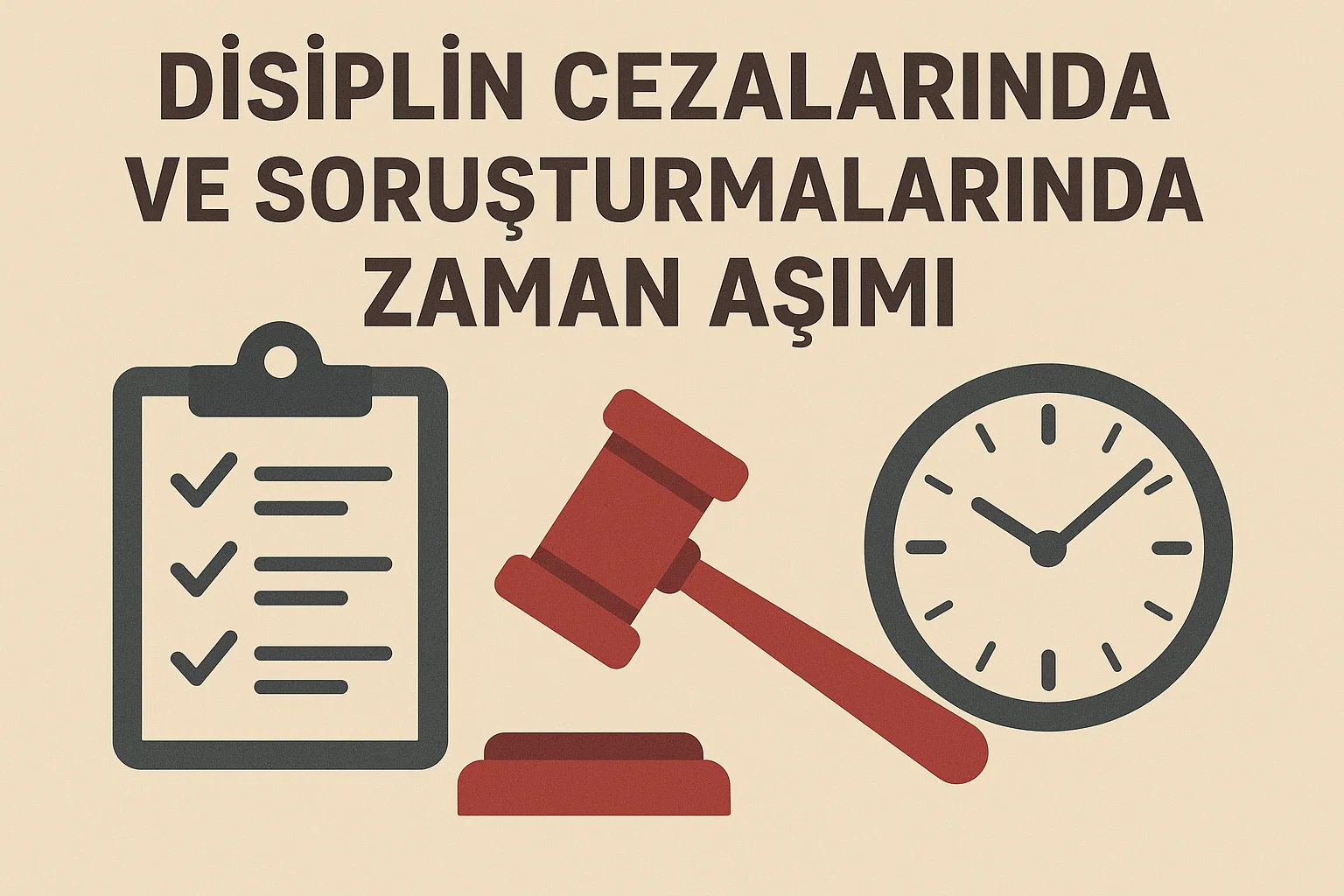 disiplin cezalarında ve soruşturmalarda zaman aşımı