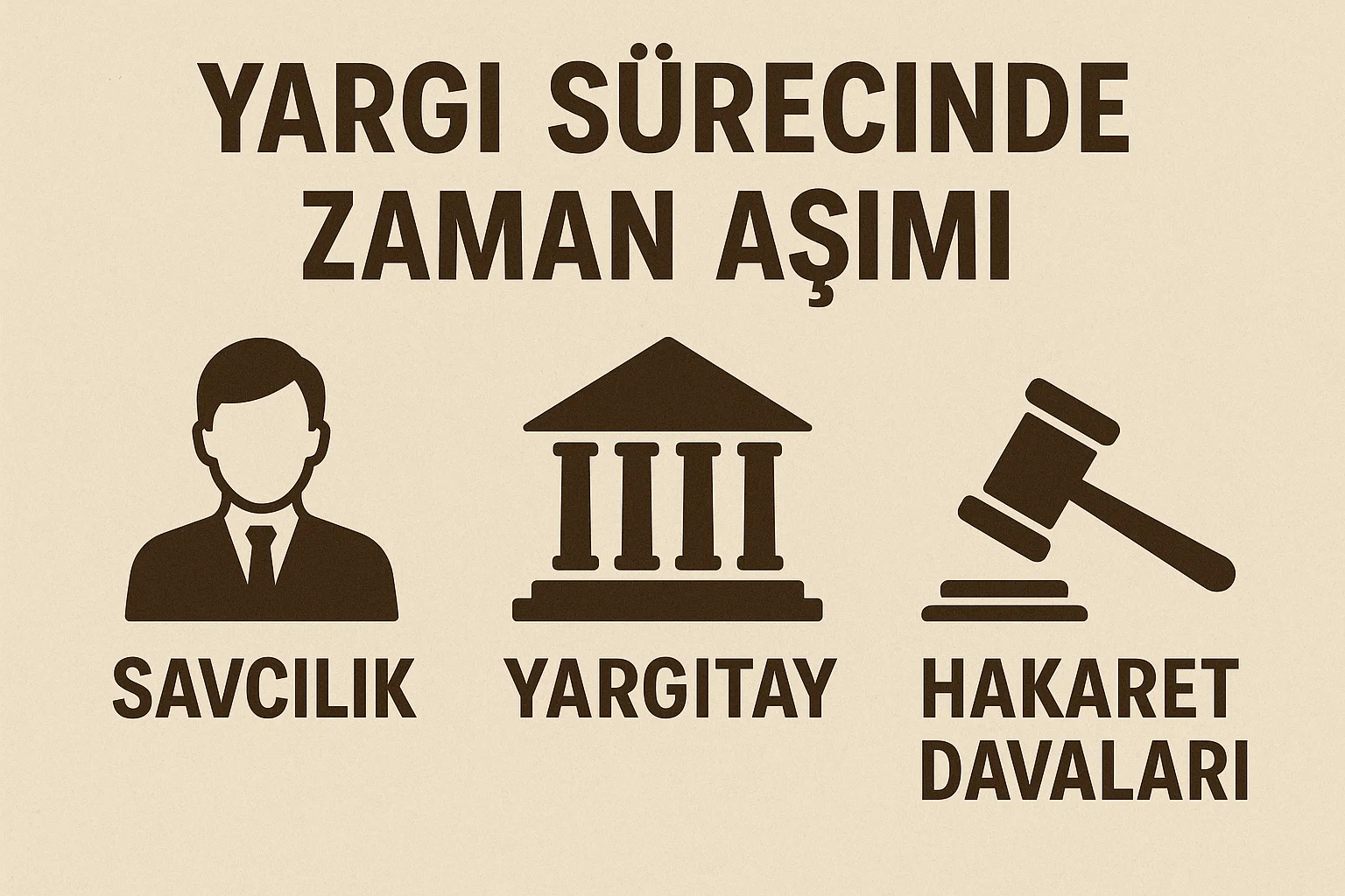 yargı sürecinde zaman aşımı